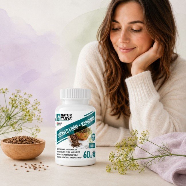 Natur Tanya 3000mg Szerves króm+kapormag 60db
