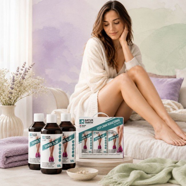 Natur Tanya 60 napos Gambe Slim Szép lábak kúracsomag 3x500ml