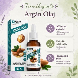 Natur Tanya adalékmentes Argán olaj - Külsőleg – Belsőleg 50ml