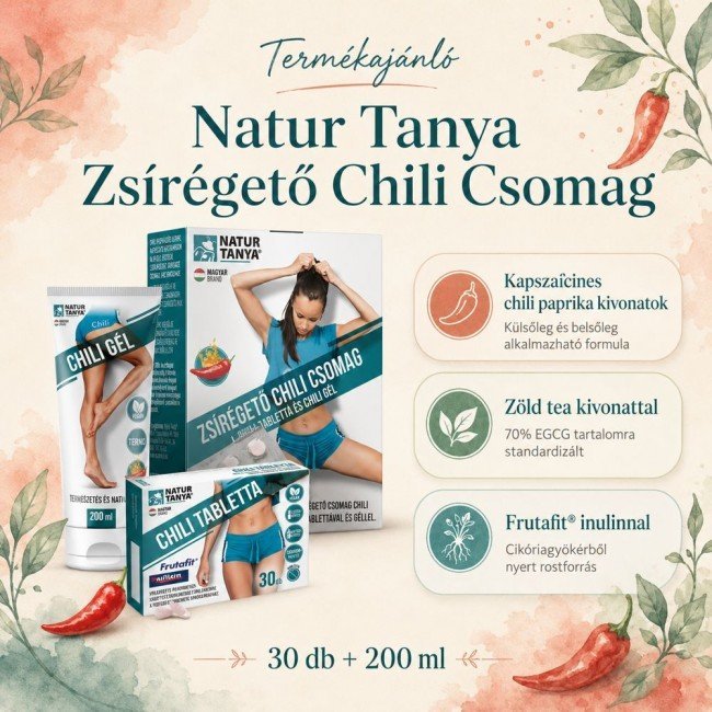 Natur tanya chili gél+tabletta 1db