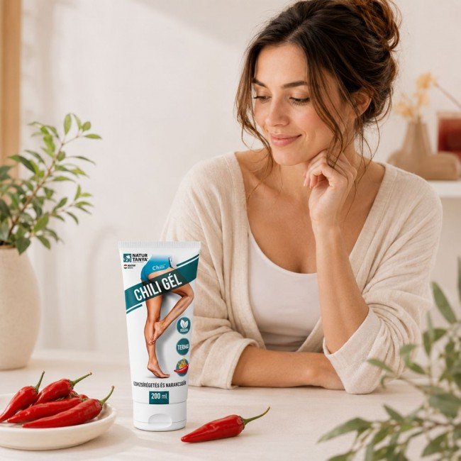 Natur Tanya Chillishape gél - Helyi fogyasztó és narancsbőr ellen 200ml Natur Tanya Chillishape gél - Helyi fogyasztó és narancsbőr ellen 200ml