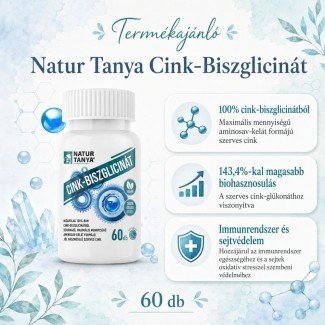 Natur tanya cink-biszglicinát 60db