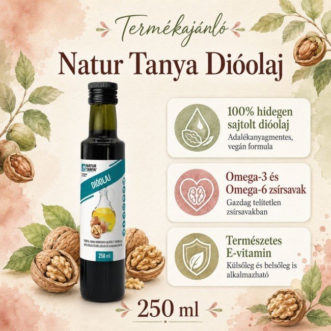 Natur tanya dióolaj 250ml