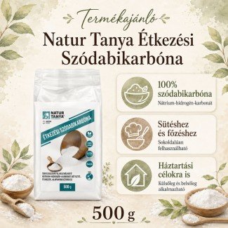 Natur tanya étkezési szódabikarbóna 500g