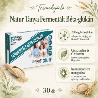 Natur Tanya FERMENTÁLT BÉTA-GLÜKÁN 30db