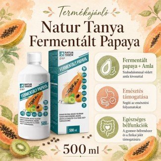 Natur Tanya Fermentált Papaya koncentrátum 500ml
