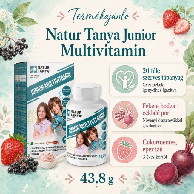 Natur Tanya Junior Multivitamin por 30adag