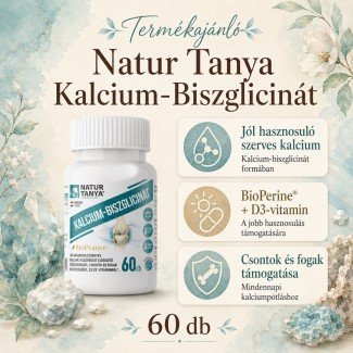 Natur tanya kalcium-biszglicinát 60db