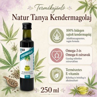 Natur tanya kendermag olaj 250ml