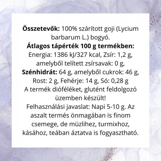 Natur tanya lícium gyümölcs 300g