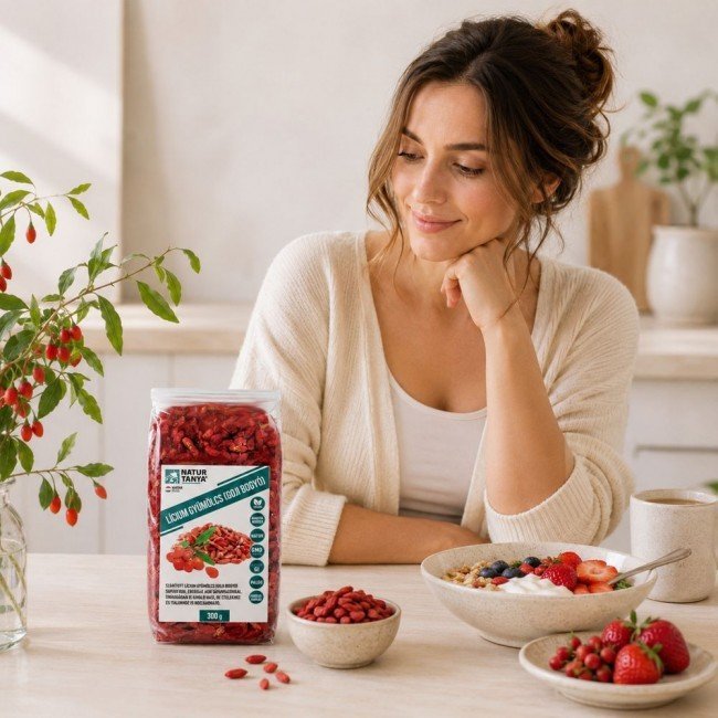 Natur tanya lícium gyümölcs 300g