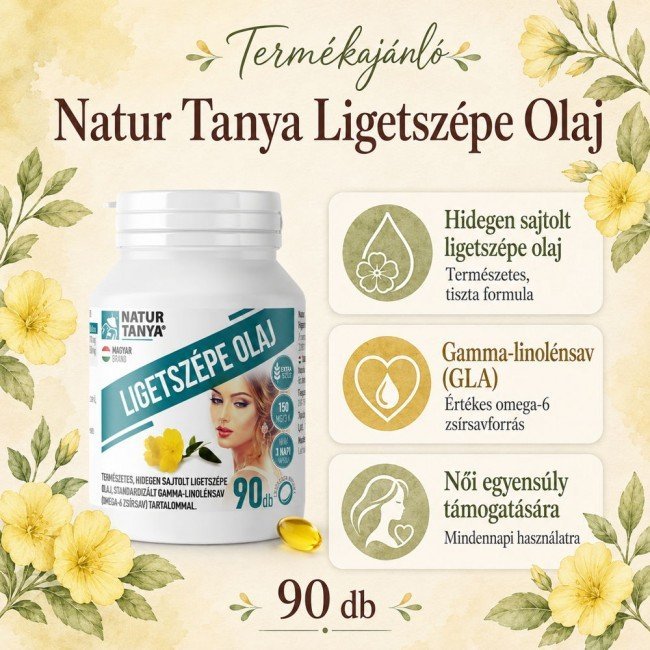 Natur tanya ligetszépe olaj kapszula 90db