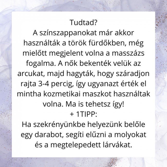 Natur tanya lúgmentes szappan 88% olívaolaj 200g