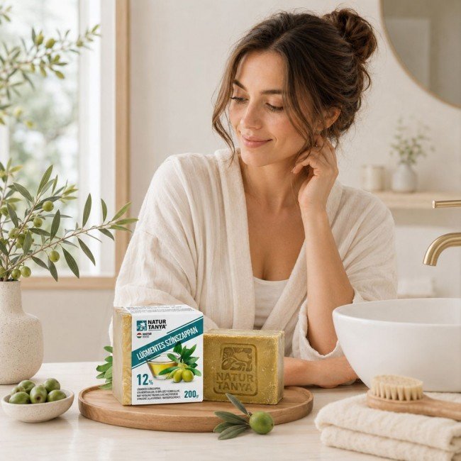 Natur tanya lúgmentes szappan 88% olívaolaj 200g