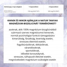 Natur tanya magnézium-biszglicinát kapszula 250db Natur tanya magnézium-biszglicinát kapszula 250db
