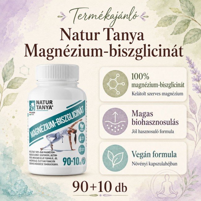 Natur tanya magnézium-biszglicinát kapszula 250db Natur tanya magnézium-biszglicinát kapszula 250db