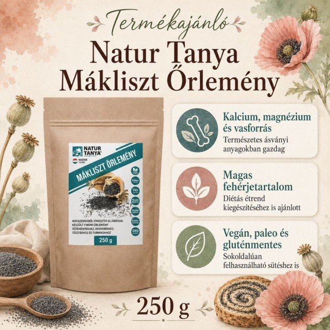 Natur tanya mákliszt őrlemény 250g