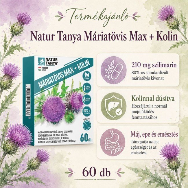 Natur Tanya Máriatövis MAX kivonat 60db