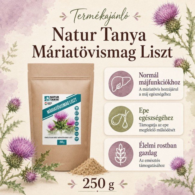 Natur tanya máriatövismag liszt 250g
