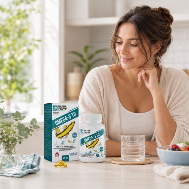 Natur Tanya Mega Omega-3 TG- vadvízi halolaj 60db