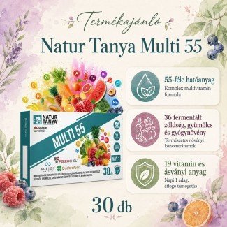 Natur Tanya Multi 55 multivitamin tabletta 30db