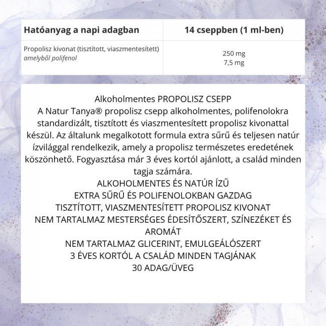 Natur Tanya PROPOLISZ CSEPP 30ml