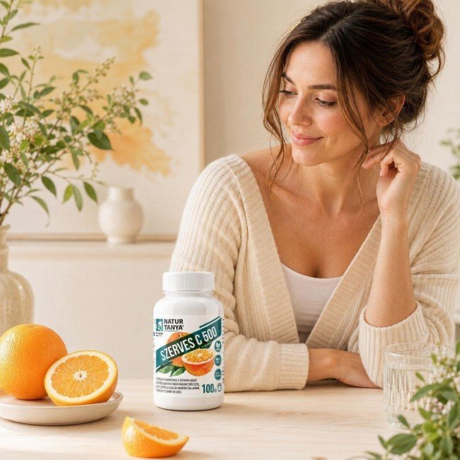 Natur Tanya SZERVES C 500 rágótabletta 100db