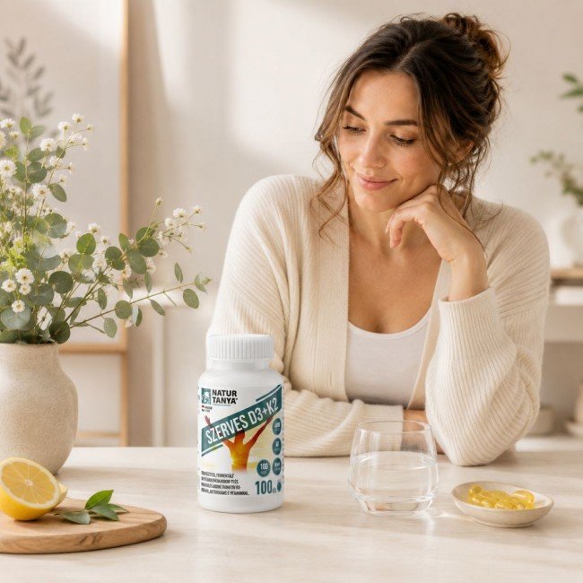 Natur Tanya Szerves D3 és K2-vitamin 100db