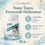 Natur Tanya Szerves, fermentált növényi hialuronsav és C-vitamin tabletta 30db Natur Tanya Szerves, fermentált növényi hialuronsav és C-vitamin tabletta 30db