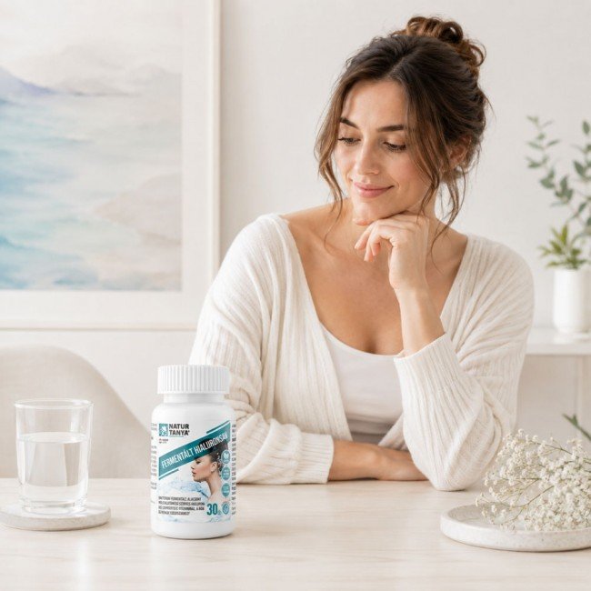 Natur Tanya Szerves, fermentált növényi hialuronsav és C-vitamin tabletta 30db Natur Tanya Szerves, fermentált növényi hialuronsav és C-vitamin tabletta 30db
