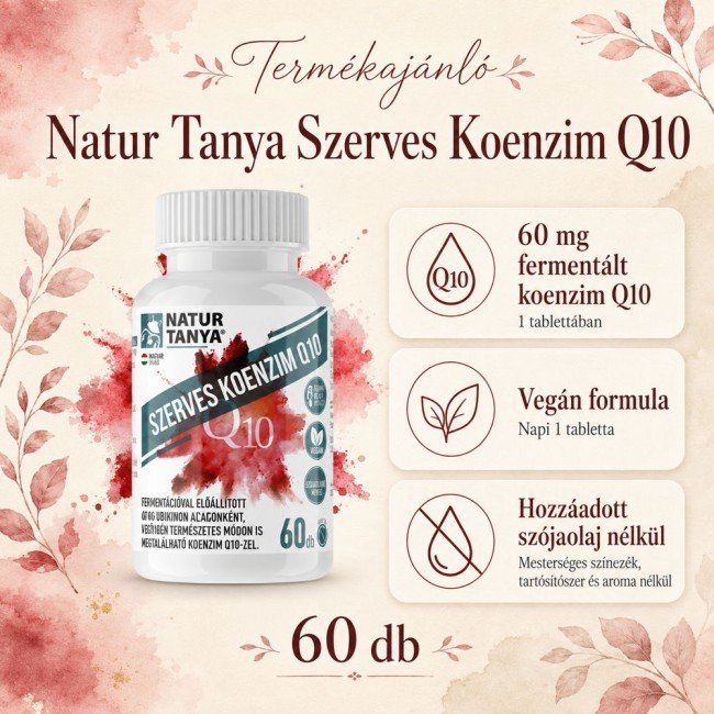 Natur Tanya Szerves Koenzim Q10 60db Natur Tanya Szerves Koenzim Q10 60db