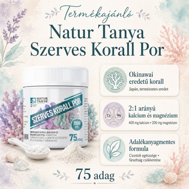 Natur Tanya Szerves korall por 150g Natur Tanya Szerves korall por 150g