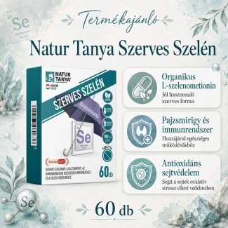 Natur Tanya Szerves szelén 60db