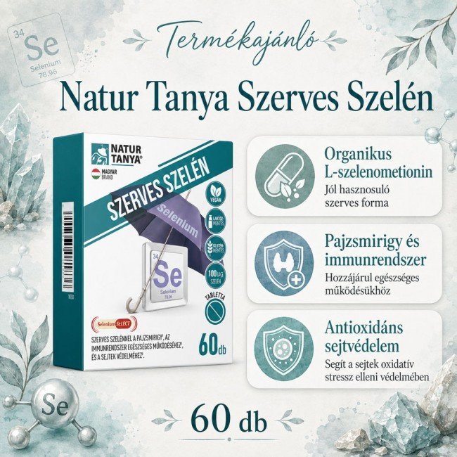 Natur Tanya Szerves szelén 60db Natur Tanya Szerves szelén 60db