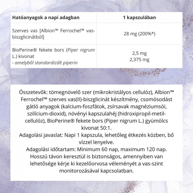Natur Tanya vas-BISZGLICINÁT 30db