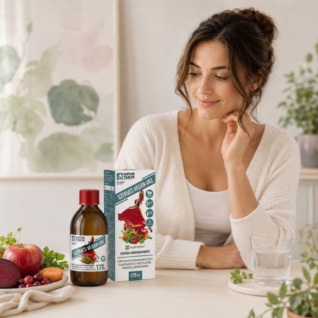 Natur Tanya Szerves Vegán Vas szirup 170ml Natur Tanya Szerves Vegán Vas szirup 170ml