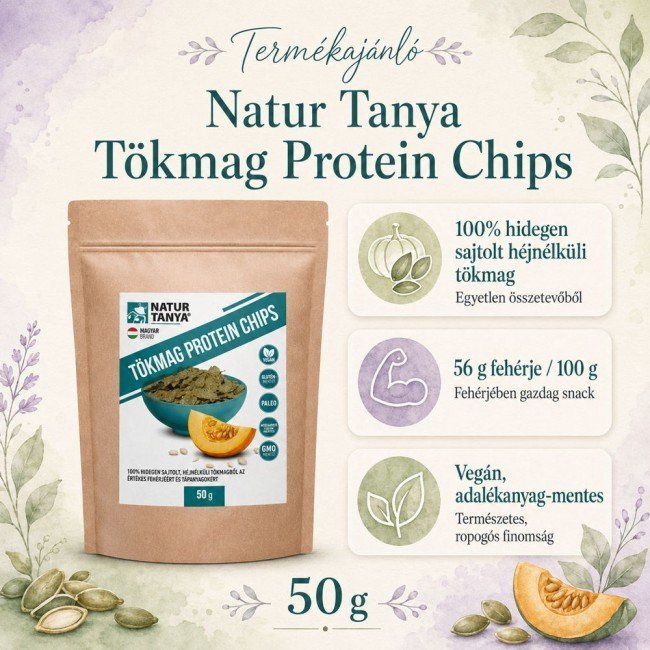 Natur Tanya Tökmag Protein Chips 50g