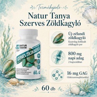 Natur Tanya új-zélandi Zöldkagyló 60db