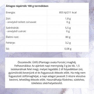 Natur tanya útifű maghéj 100g