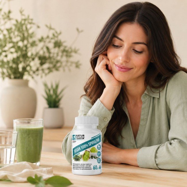 Natur tanya vegán 100% spirulina 60db Natur tanya vegán 100% spirulina 60db