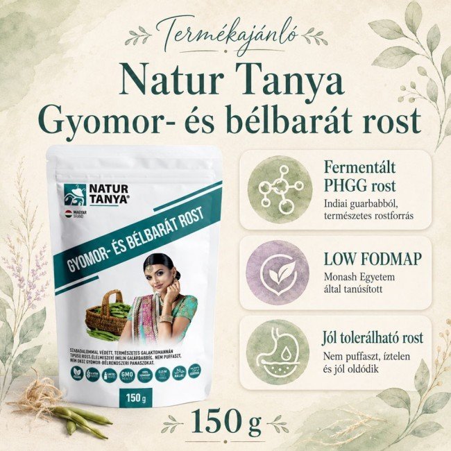 Natur Tanya Vegán Gyomor- és bélbarát Rost 150g Natur Tanya Vegán Gyomor- és bélbarát Rost 150g