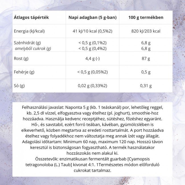 Natur Tanya Vegán Gyomor- és bélbarát Rost 150g Natur Tanya Vegán Gyomor- és bélbarát Rost 150g