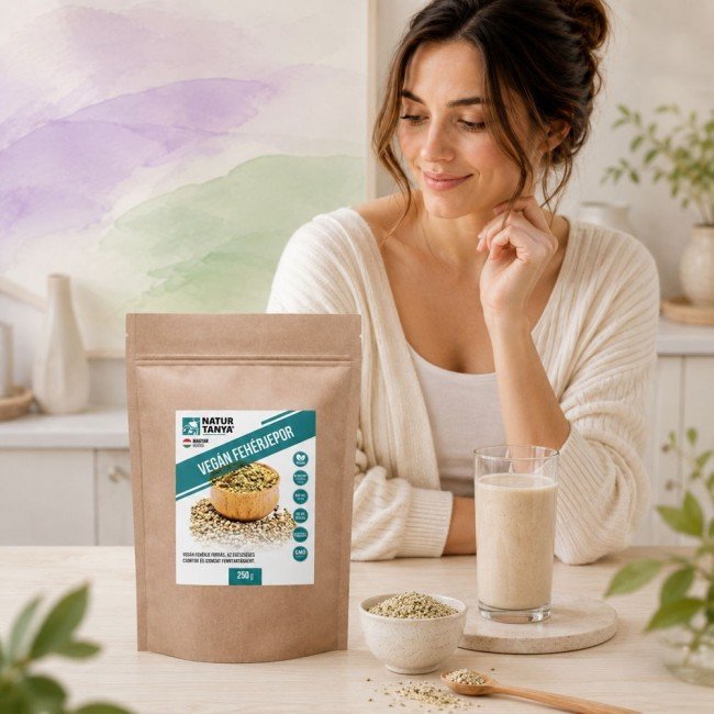 Natur Tanya vegán kender fehérjepor 250g Natur Tanya vegán kender fehérjepor 250g