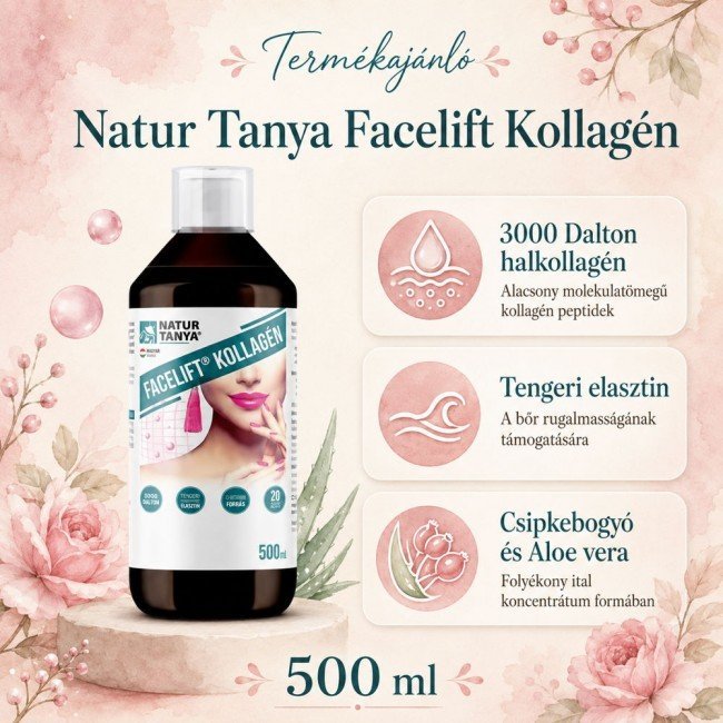 Natur Tanya kollagén koncentrátum facelift 500ml