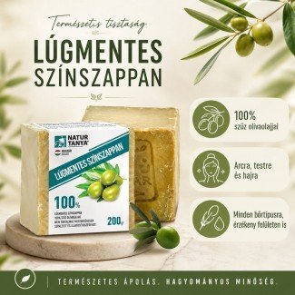 Natur Tanya Najel szíriai 100% olíva szappan 200g