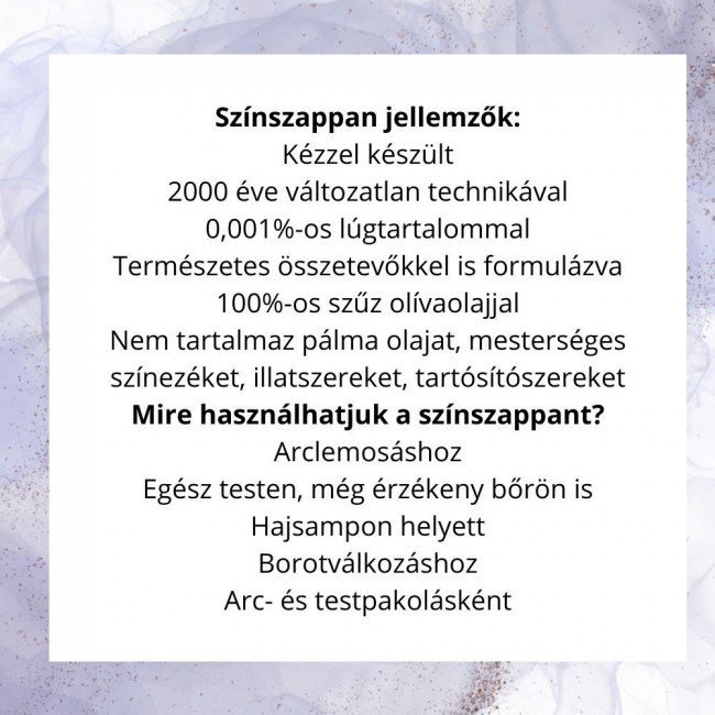 Natur Tanya Najel szíriai 100% olíva szappan 200g