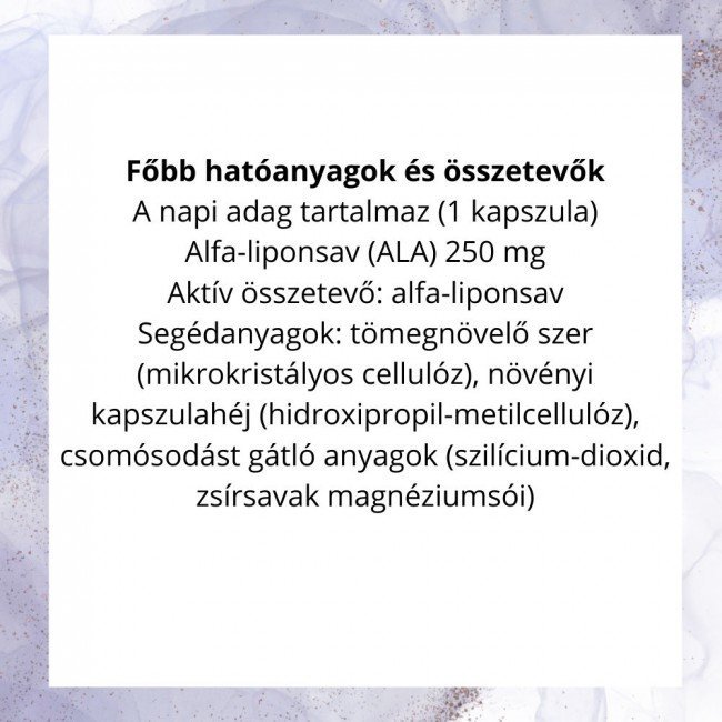 Netamin alfa-liponsav (ala) kapszula 30db