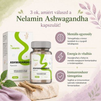 Netamin ashwagandha 250 mg kapszula 60db