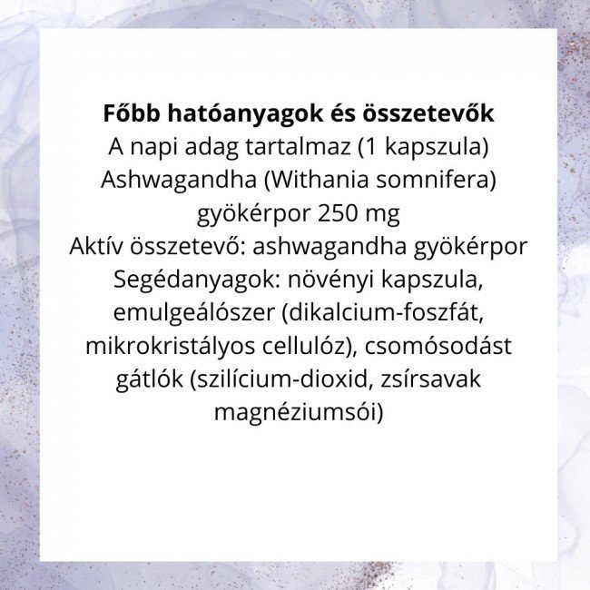 Netamin ashwagandha 250 mg kapszula 60db Netamin ashwagandha 250 mg kapszula 60db