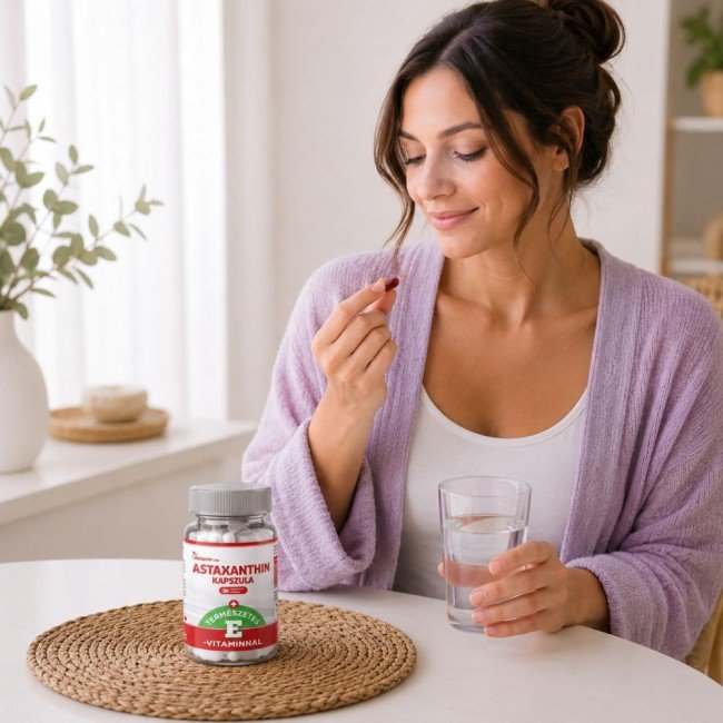 Netamin astaxanthin e-vitaminnal kapszula 30db Netamin astaxanthin e-vitaminnal kapszula 30db